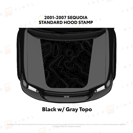 2001 - 07 Sequoia Hood Stamp - Xtrusion Overland