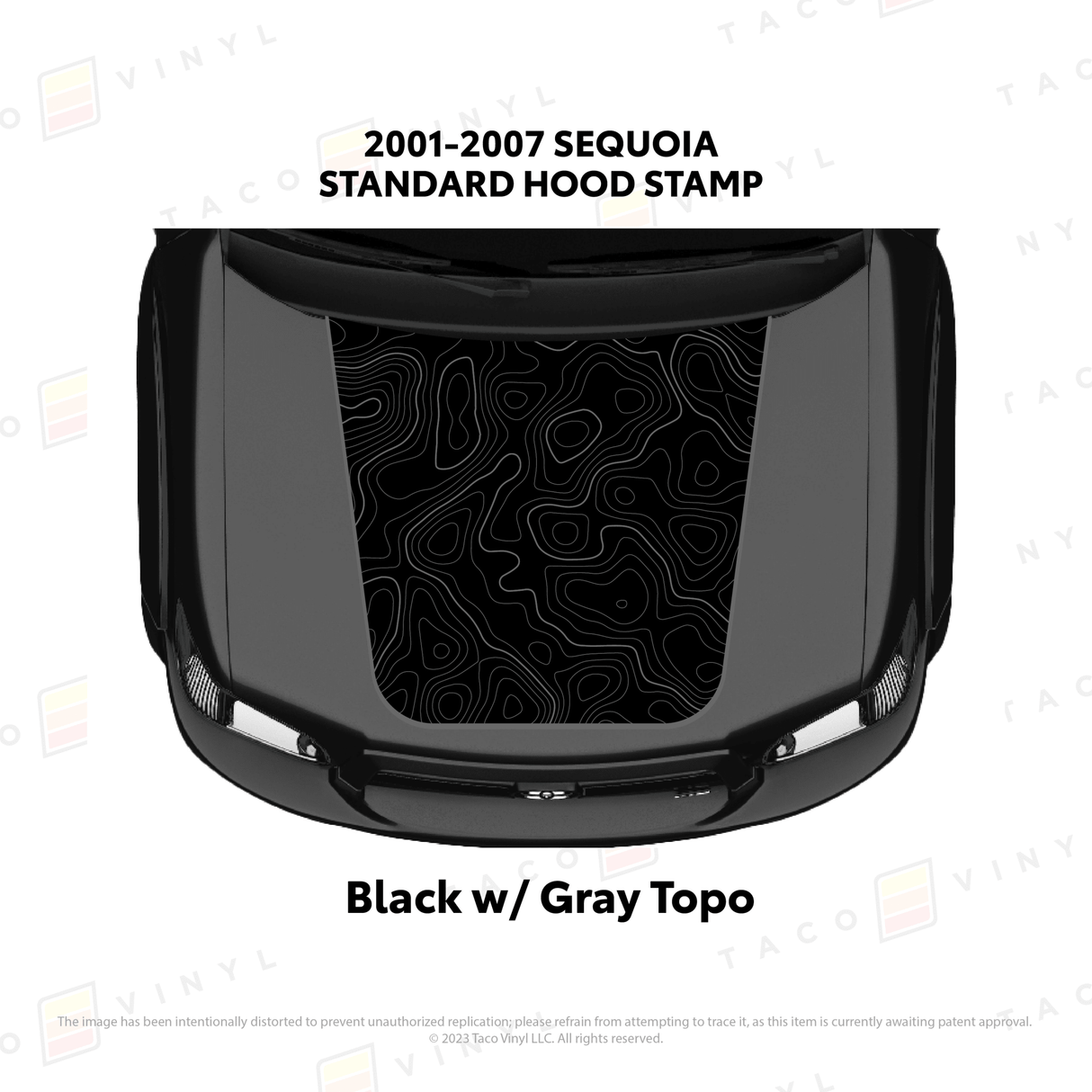 2001 - 07 Sequoia Hood Stamp - Xtrusion Overland