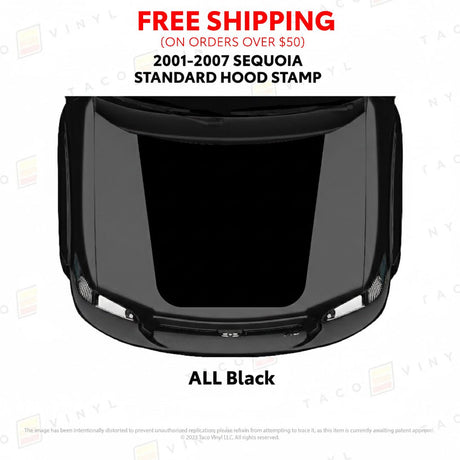 2001 - 07 Sequoia Hood Stamp - Xtrusion Overland