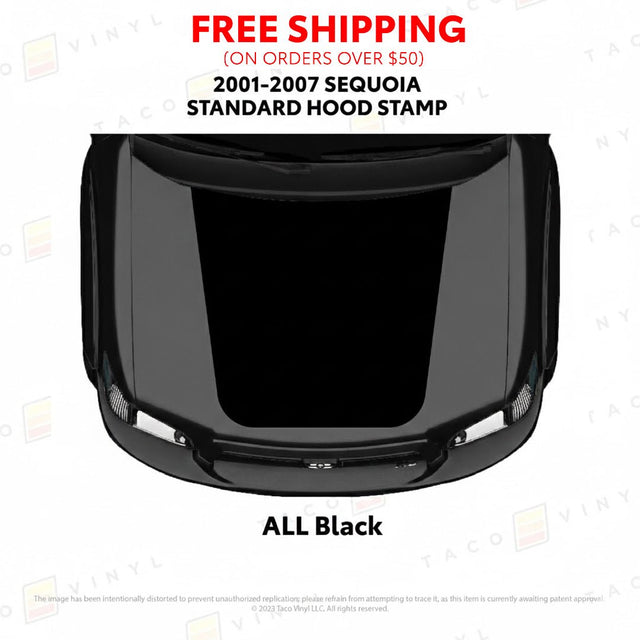 2001 - 07 Sequoia Hood Stamp - Xtrusion Overland
