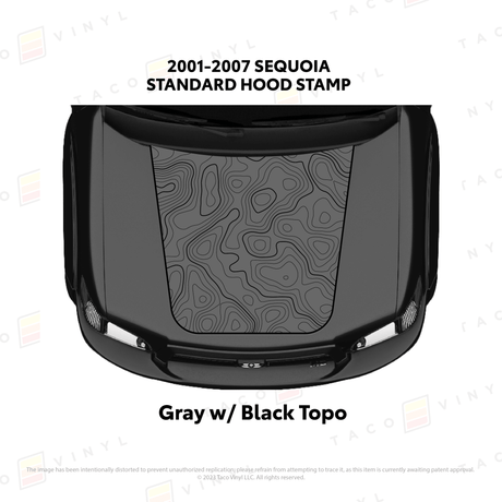 2001 - 07 Sequoia Hood Stamp - Xtrusion Overland