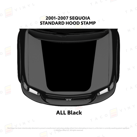 2001 - 07 Sequoia Hood Stamp - Xtrusion Overland