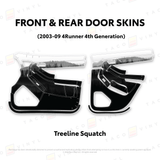 2003-2009 4Runner Door Skins - Xtrusion Overland