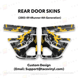 2003-2009 4Runner Door Skins - Xtrusion Overland