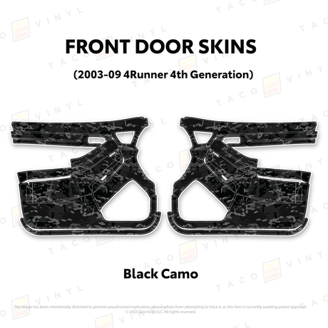 2003-2009 4Runner Door Skins - Xtrusion Overland