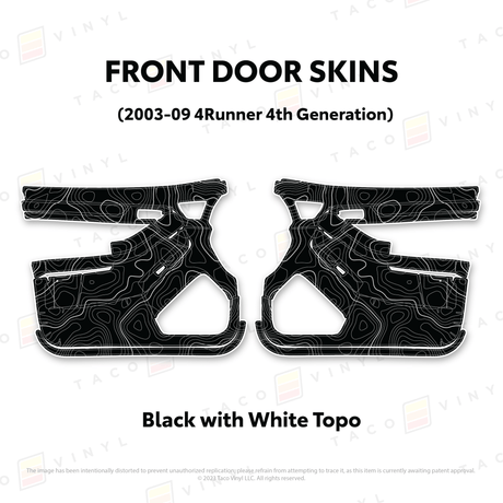 2003-2009 4Runner Door Skins - Xtrusion Overland