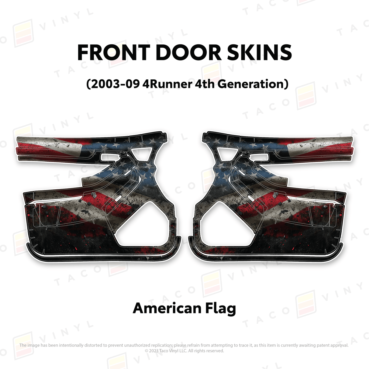 2003-2009 4Runner Door Skins - Xtrusion Overland