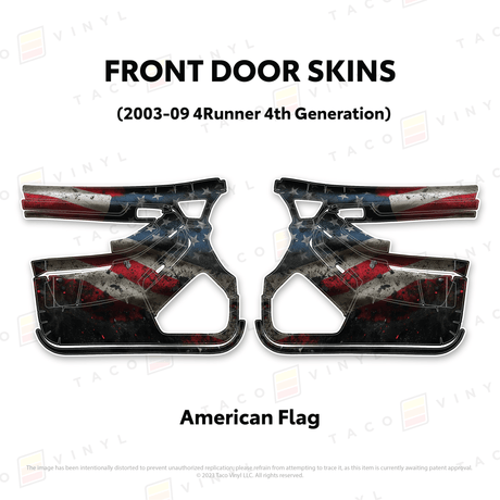 2003-2009 4Runner Door Skins - Xtrusion Overland