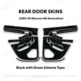 2003-2009 4Runner Door Skins - Xtrusion Overland