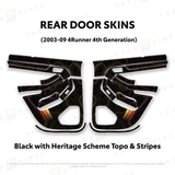 2003-2009 4Runner Door Skins - Xtrusion Overland