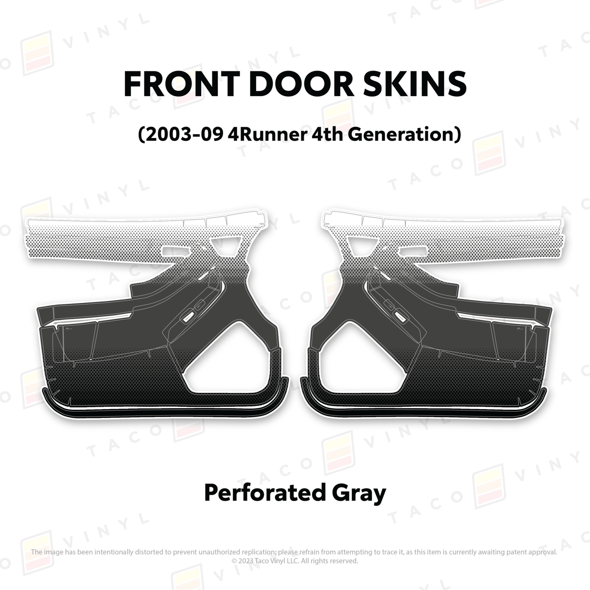 2003-2009 4Runner Door Skins - Xtrusion Overland
