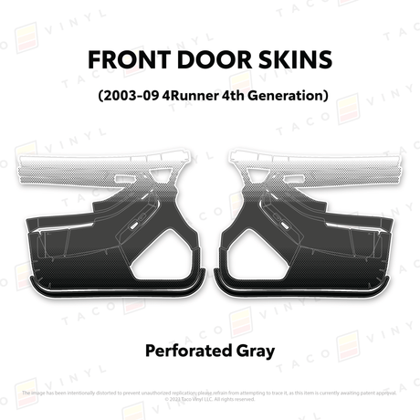 2003-2009 4Runner Door Skins - Xtrusion Overland