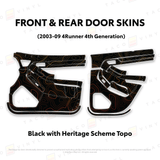 2003-2009 4Runner Door Skins - Xtrusion Overland