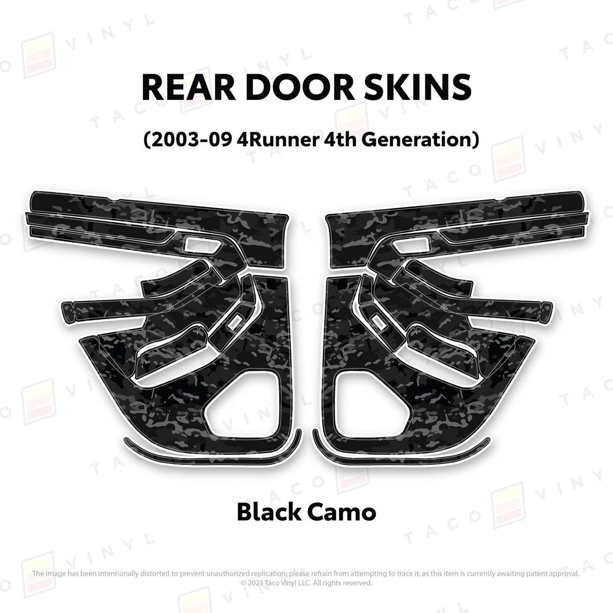 2003-2009 4Runner Door Skins - Xtrusion Overland