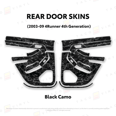 2003-2009 4Runner Door Skins - Xtrusion Overland