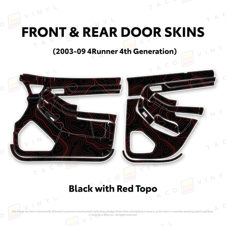 2003-2009 4Runner Door Skins - Xtrusion Overland