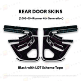 2003-2009 4Runner Door Skins - Xtrusion Overland