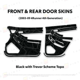 2003-2009 4Runner Door Skins - Xtrusion Overland