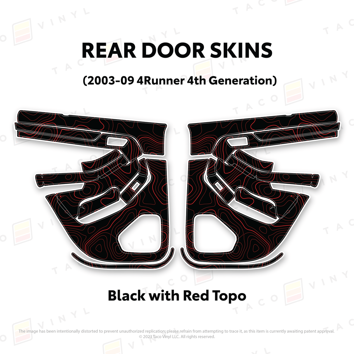 2003-2009 4Runner Door Skins - Xtrusion Overland