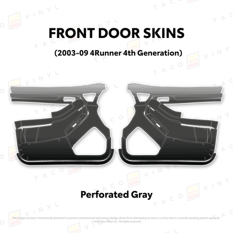 2003-2009 4Runner Door Skins - Xtrusion Overland