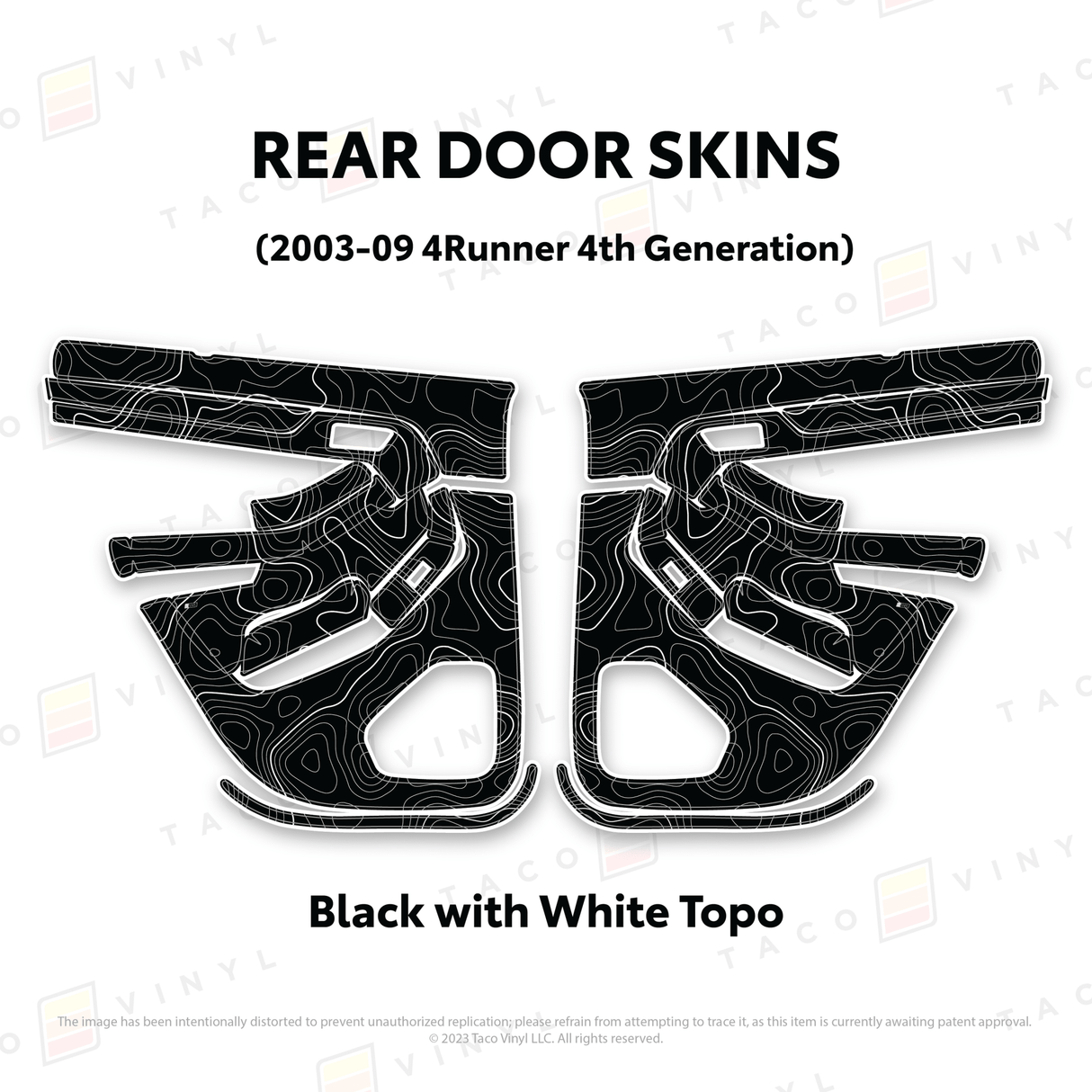 2003-2009 4Runner Door Skins - Xtrusion Overland
