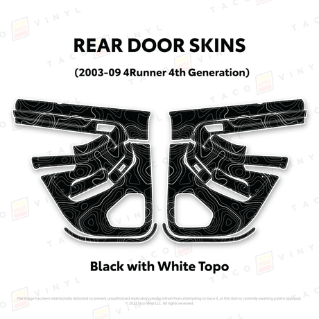 2003-2009 4Runner Door Skins - Xtrusion Overland