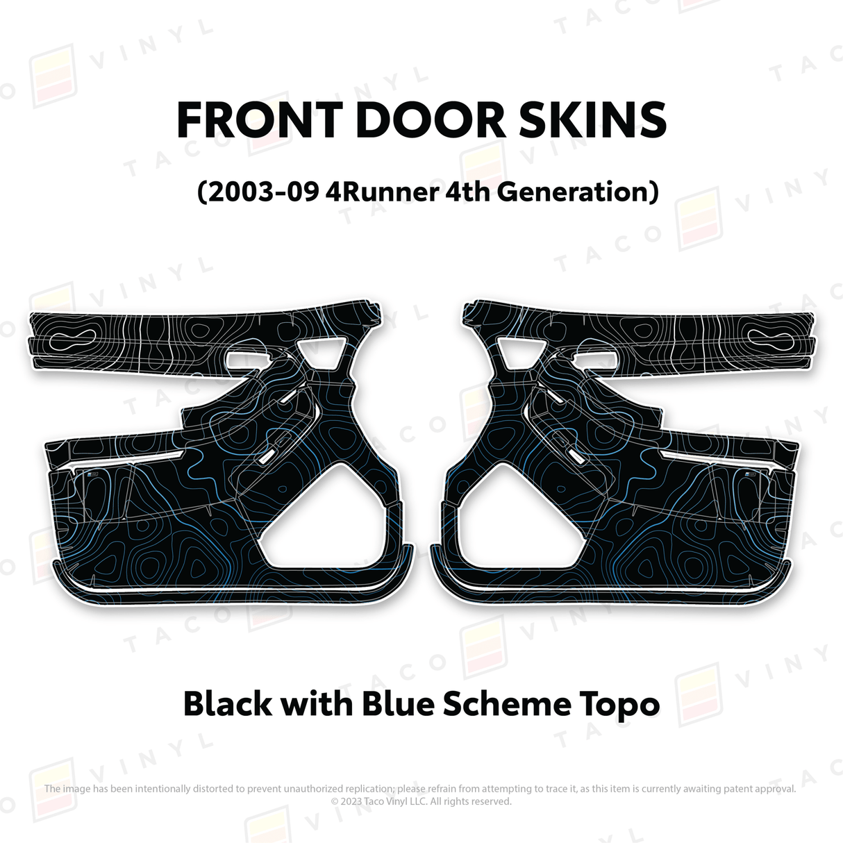 2003-2009 4Runner Door Skins - Xtrusion Overland