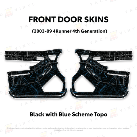 2003-2009 4Runner Door Skins - Xtrusion Overland