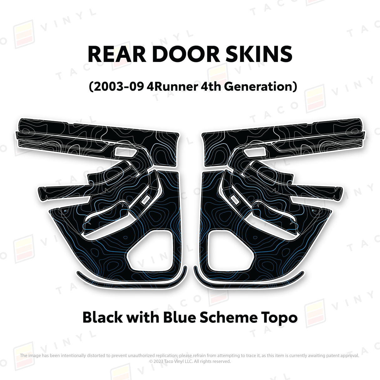 2003-2009 4Runner Door Skins - Xtrusion Overland
