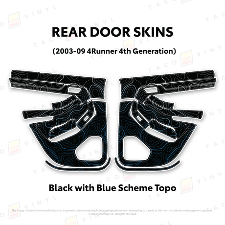 2003-2009 4Runner Door Skins - Xtrusion Overland