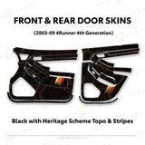 2003-2009 4Runner Door Skins - Xtrusion Overland