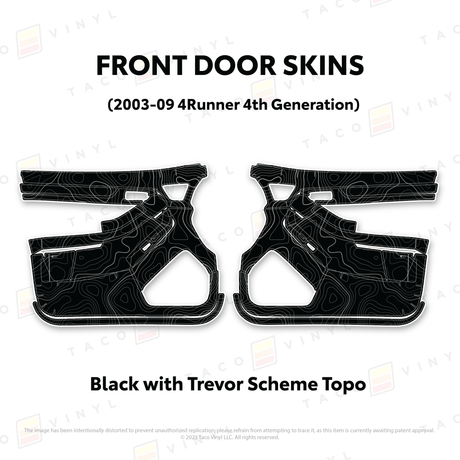 2003-2009 4Runner Door Skins - Xtrusion Overland