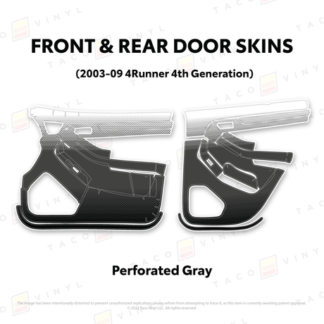 2003-2009 4Runner Door Skins - Xtrusion Overland