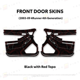 2003-2009 4Runner Door Skins - Xtrusion Overland