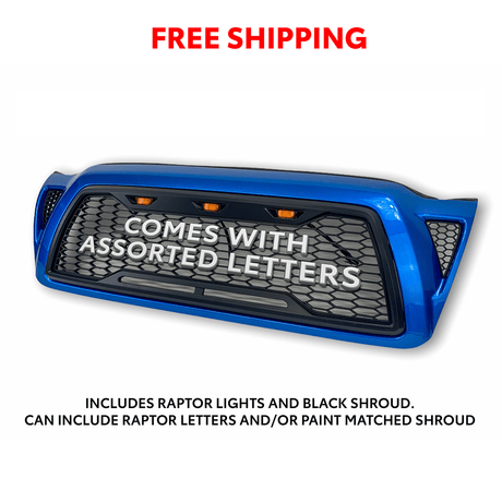 2005-11 Tacoma Raptor Grille - Xtrusion Overland