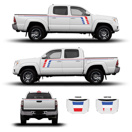 2005-15 Tacoma Checkered Stripe Kit - Xtrusion Overland