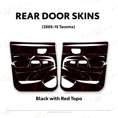 2005-15 Tacoma Door Skins - Xtrusion Overland