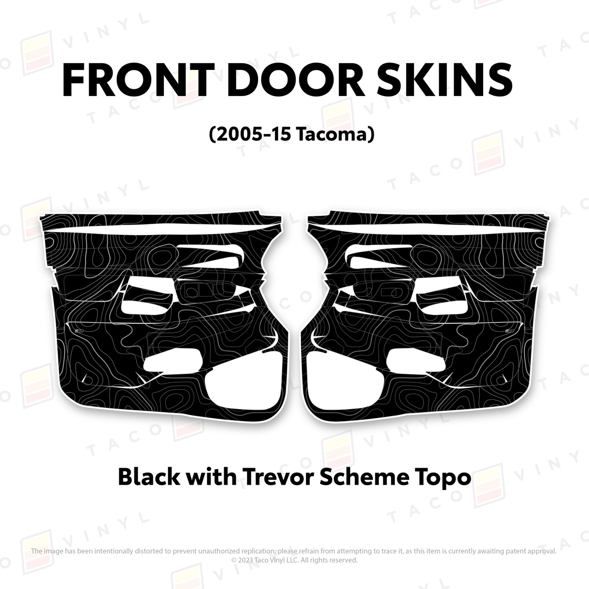 2005-15 Tacoma Door Skins - Xtrusion Overland