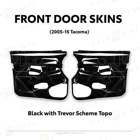 2005-15 Tacoma Door Skins - Xtrusion Overland