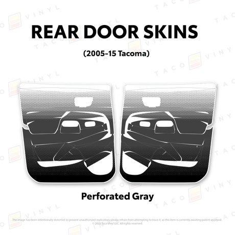2005-15 Tacoma Door Skins - Xtrusion Overland