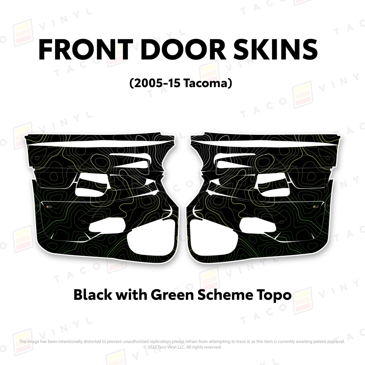 2005-15 Tacoma Door Skins - Xtrusion Overland