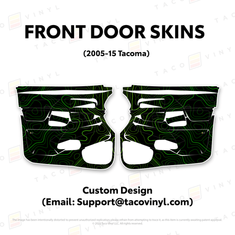 2005-15 Tacoma Door Skins - Xtrusion Overland
