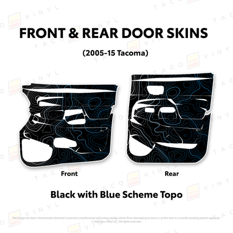 2005-15 Tacoma Door Skins - Xtrusion Overland