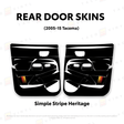 2005-15 Tacoma Door Skins - Xtrusion Overland