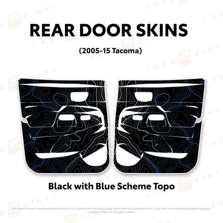 2005-15 Tacoma Door Skins - Xtrusion Overland