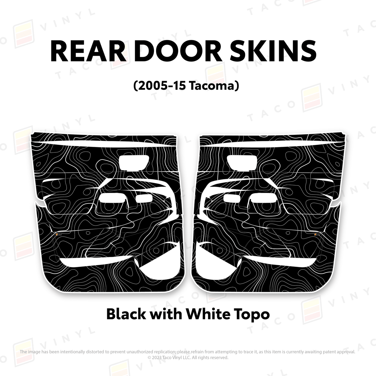 2005-15 Tacoma Door Skins - Xtrusion Overland