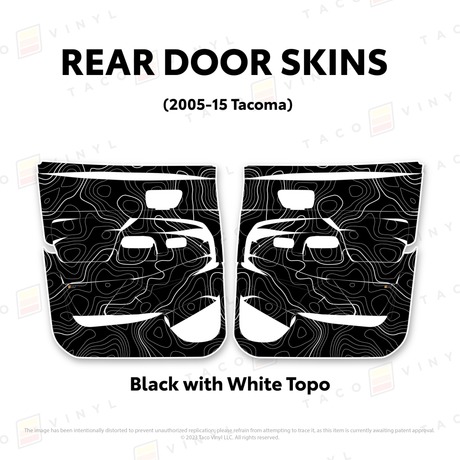 2005-15 Tacoma Door Skins - Xtrusion Overland