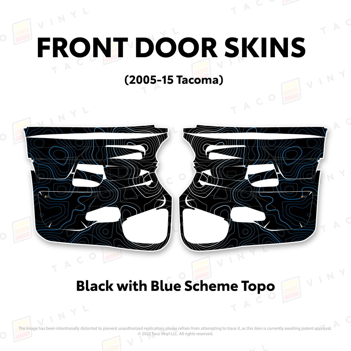 2005-15 Tacoma Door Skins - Xtrusion Overland