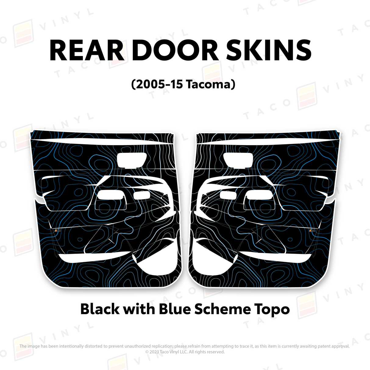 2005-15 Tacoma Door Skins - Xtrusion Overland