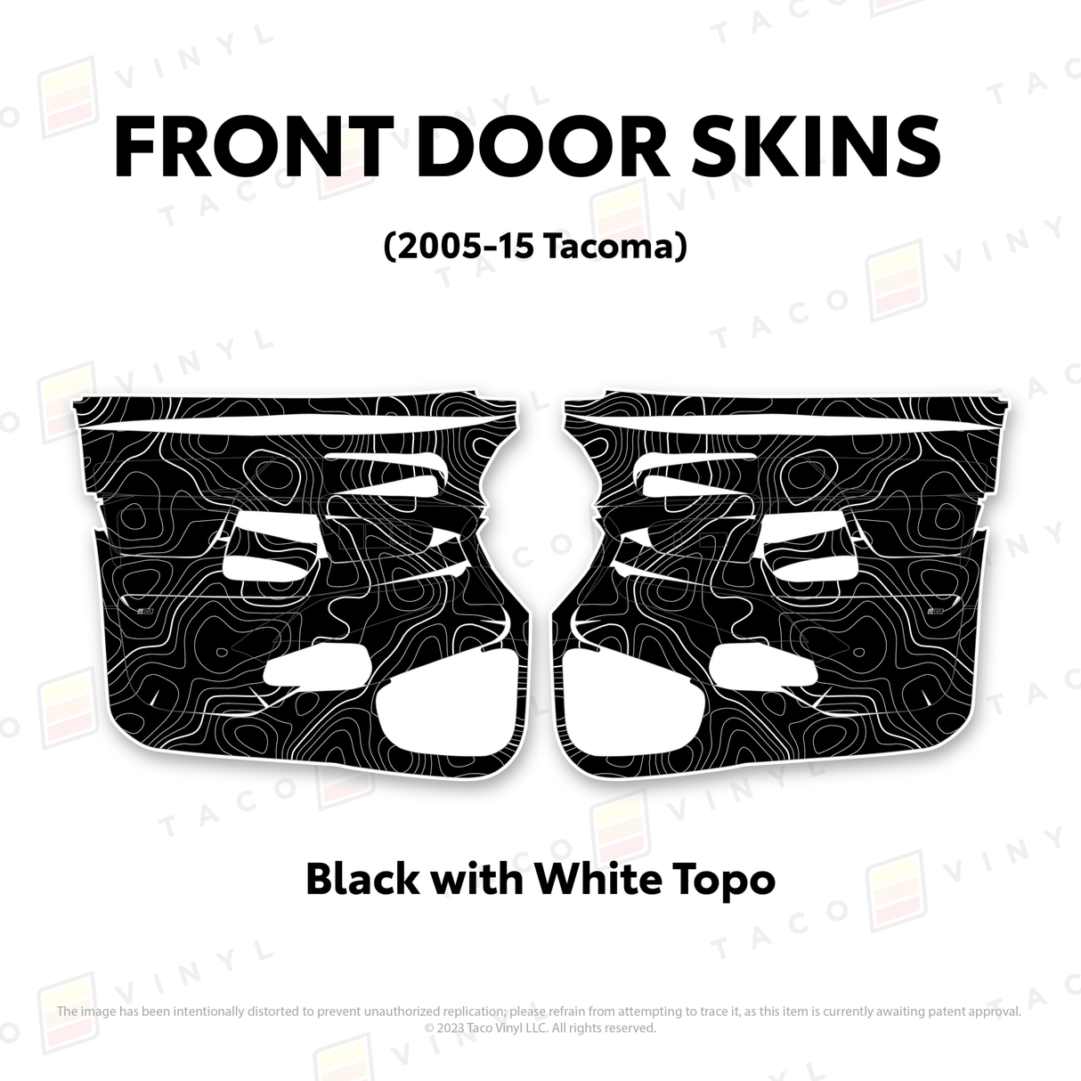 2005-15 Tacoma Door Skins - Xtrusion Overland